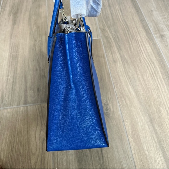 NWOT Michael Kors Mercer Royal Blue Tote - Picture 5 of 7